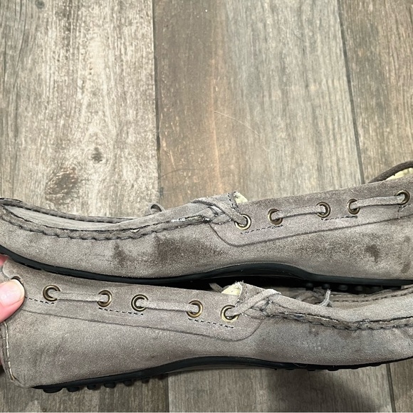 Otisopse Suede Leather Driving Loafers Made In Italy Men’s Size 42 EU /Sz 8 US - Picture 6 of 8